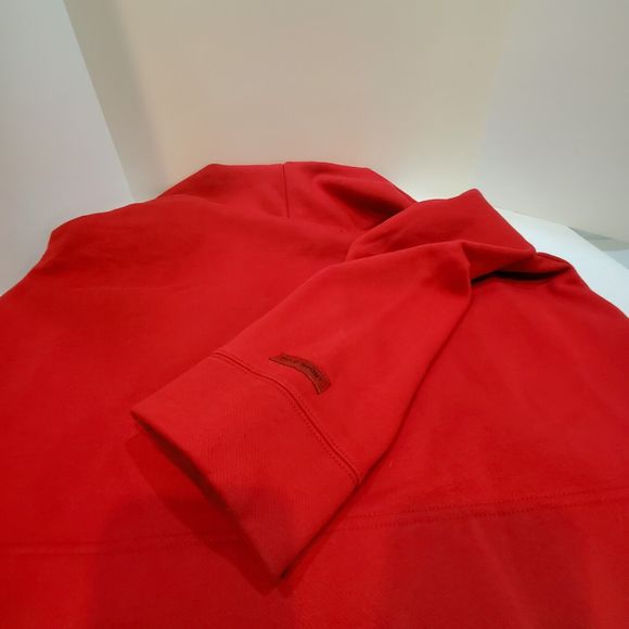 Polo Sport Ralph Lauren Men's 1/4 Zip Mock Turtleneck Fleece Sweatshirt Red XL - Picture 11 of 16